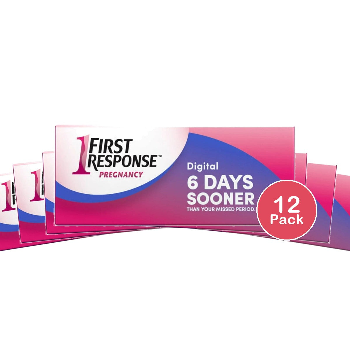 First Response Gold Digital Pregnancy Test (Pack of 12)