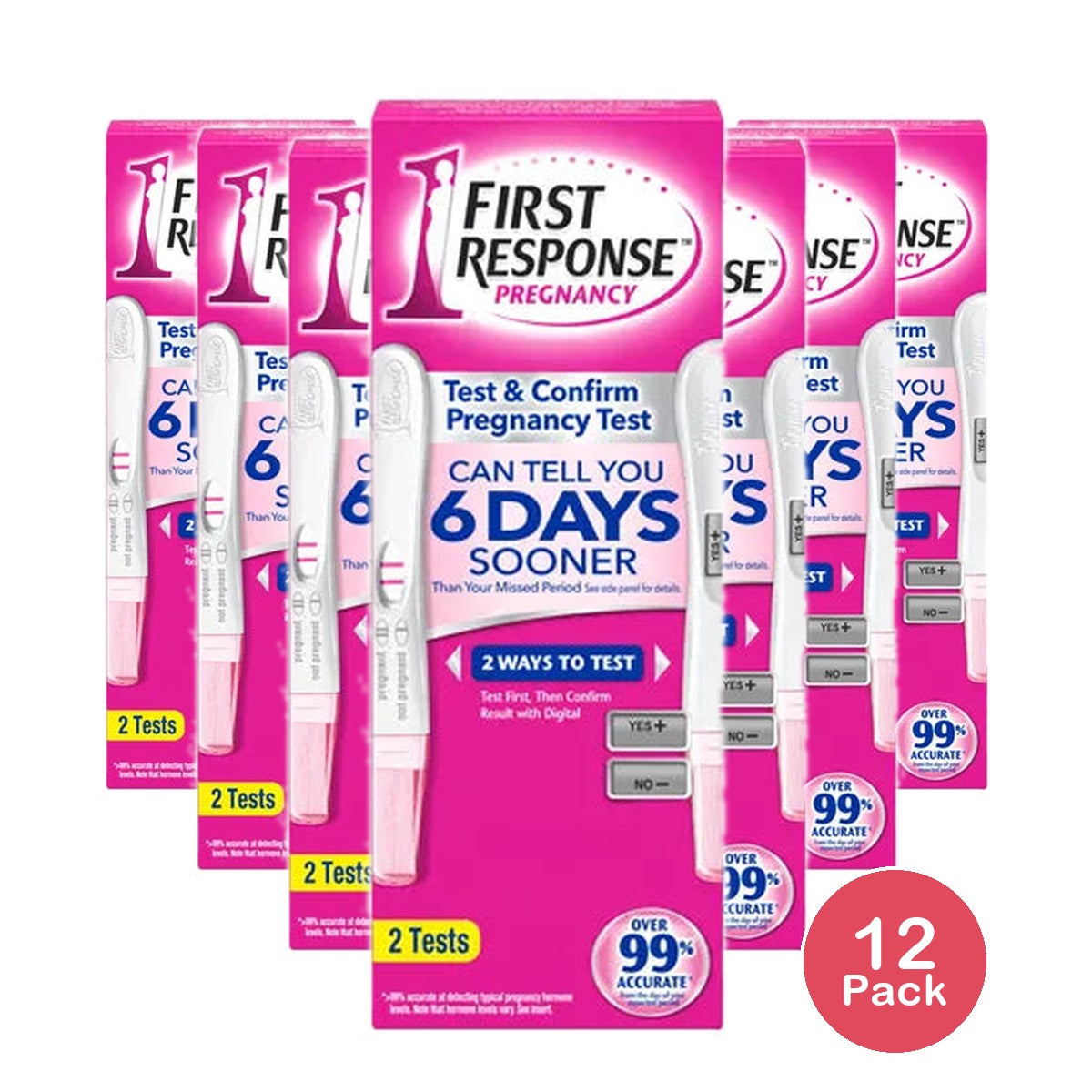 First Response Pregnancy Test Kit 0.04Oz (Pack Of 12)