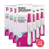 First Response Rapid Result Pregnancy Test Kit 1.6Oz (Pack of 12)