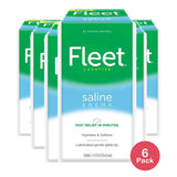 Fleet Enema Ready To Use Saline Laxative Regular 4.5Oz (Pack of 6)