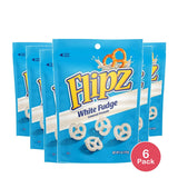 Flipz Pretzels White Fudge Packages 5Oz (Pack of 6)