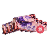 Flower Double Zipper Fold-Over Bags Large (Pack of 40)