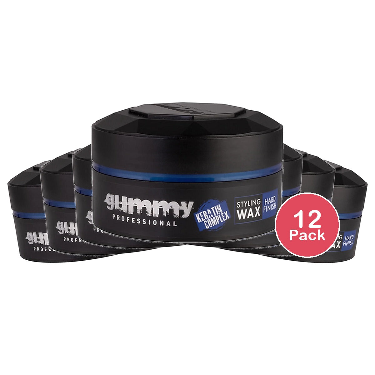 Fonex Gummy Styling Wax Hard Finish 5 Oz (Pack of 12)