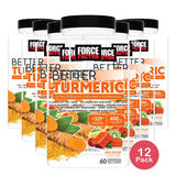 Force Factor Better Turmeric Chews Inflammation Support Fruit Splash 60 Chews 15Oz (Pack of 12)