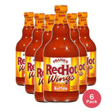 Franks Red Hot Buffalo Wing Sauce 23Oz (Pack of 6)