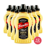 French's No Artificial Flavors Gluten Free Chardonnay Dijon Mustard Squeeze Bott 12 OZ (Pack of 12)