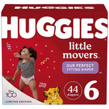 Huggies Little Movers Baby Diapers Size 6 65.6Oz (Pack of 1)