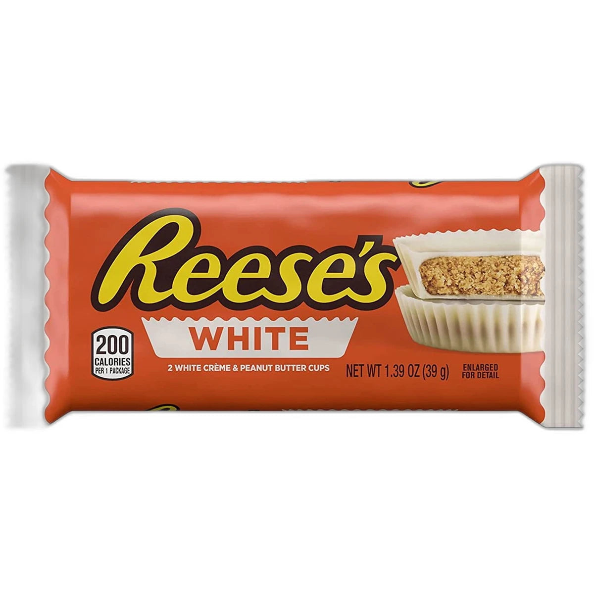 Hersheys Reeses Peanut Butter White Chocolate Cups 1.39Oz (Pack of 288)