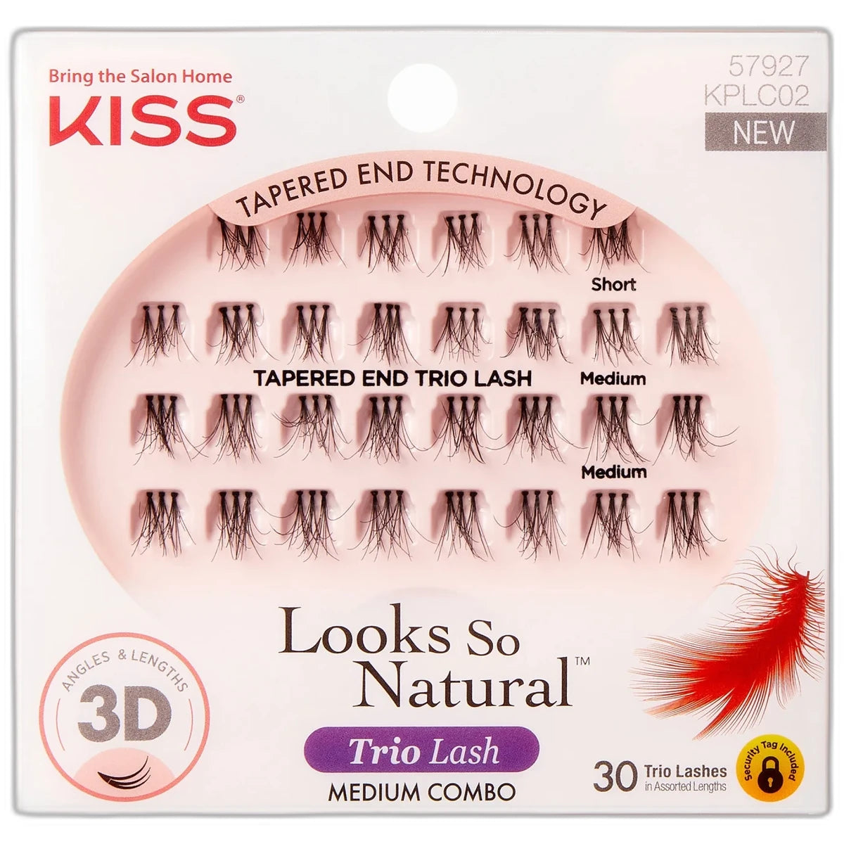 Ever EZ Lashes Trio Eye Lash Set Medium Combo 0.6oz (Pack of 36)
