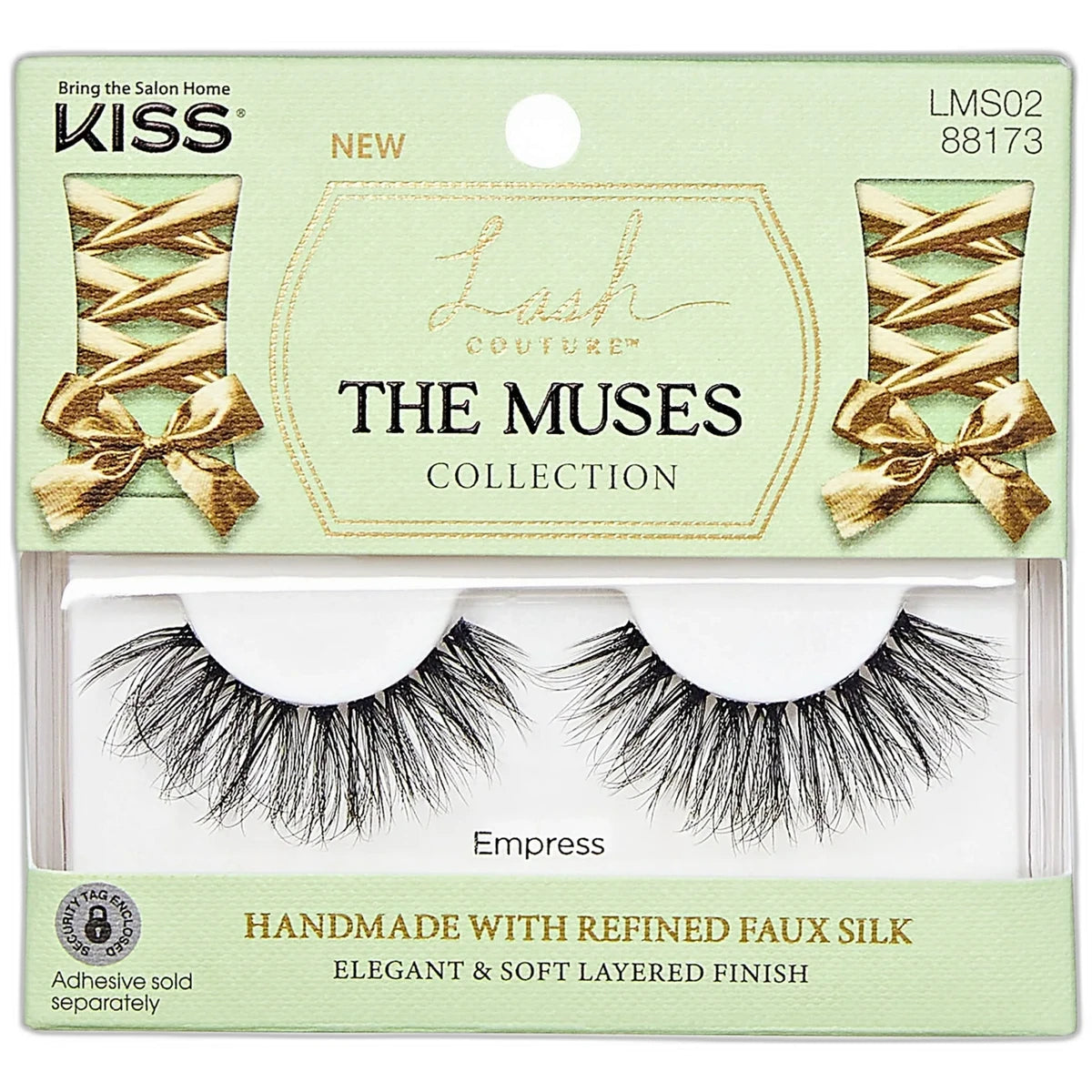 Kiss Couture Muses False Eyelashes Collectio Empress 1 Pair 0.32Oz (Pack Of 36)