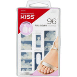 Kiss Full Cover Toenails Short Length 2.4oz (Pack of 36)