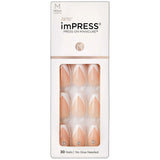 Kiss imPRESS Press on Manicure So French Medium 0.71oz (Pack of 36)