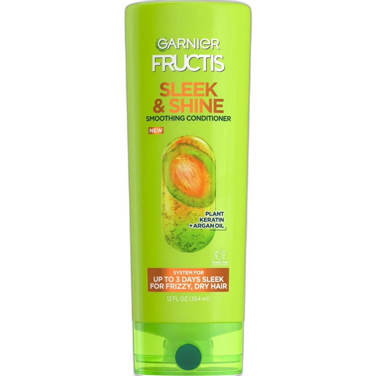 Garnier Fructis Sleek And Shine Fortifying Conditioner 12Oz (Pack of 6)