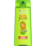 Garnier Fructis Sleek and Shine Shampoo Frizzy Dry Unmanageable Hair 22Oz (Pack of 4)