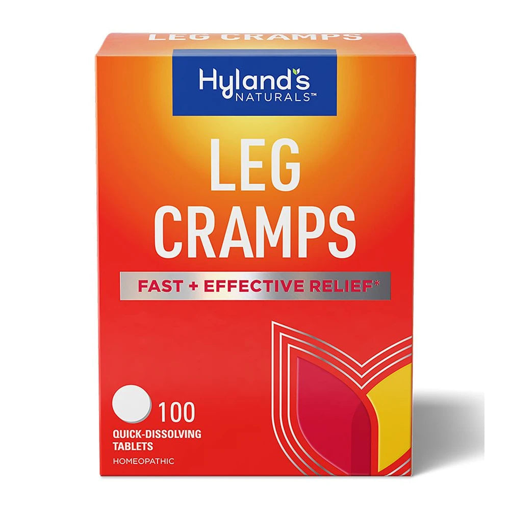 Hyland s Naturals Leg Cramps Quick-Dissolving Tablets - 100 count 1.92 Oz (Pack of 24)