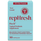 RepHresh Pro-B Probiotic Supplement Capsules for Women - 30ct (Pack of 24)