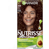 Garnier Nutrisse Herba Shine Hair Color 434 Deep Chestnut Brown1 kit 8.48oz (Pack of 12)