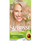 Garnier Nutrisse Permanent Creme Haircolor #100 Light Natural Blonde 8.48oz (Pack of 12)