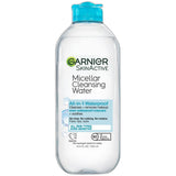 Garnier Skin Active All In 1 Micellar Cleansing Water Waterproof 13.5Oz (Pack of 12)