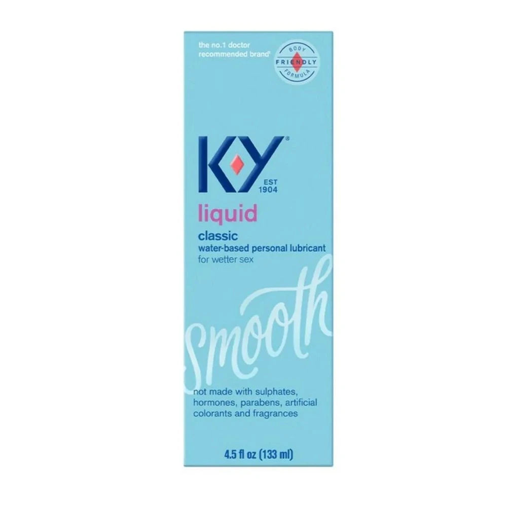 K-Y Liquid Personal Liquid Lube - 4.5 fl Oz (Pack of 24)