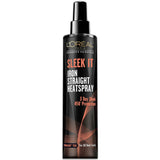 Loreal Paris Advanced Hair Style Sleek It Iron Straight Heat Hair Spray 5.7Oz (Pack of 6)