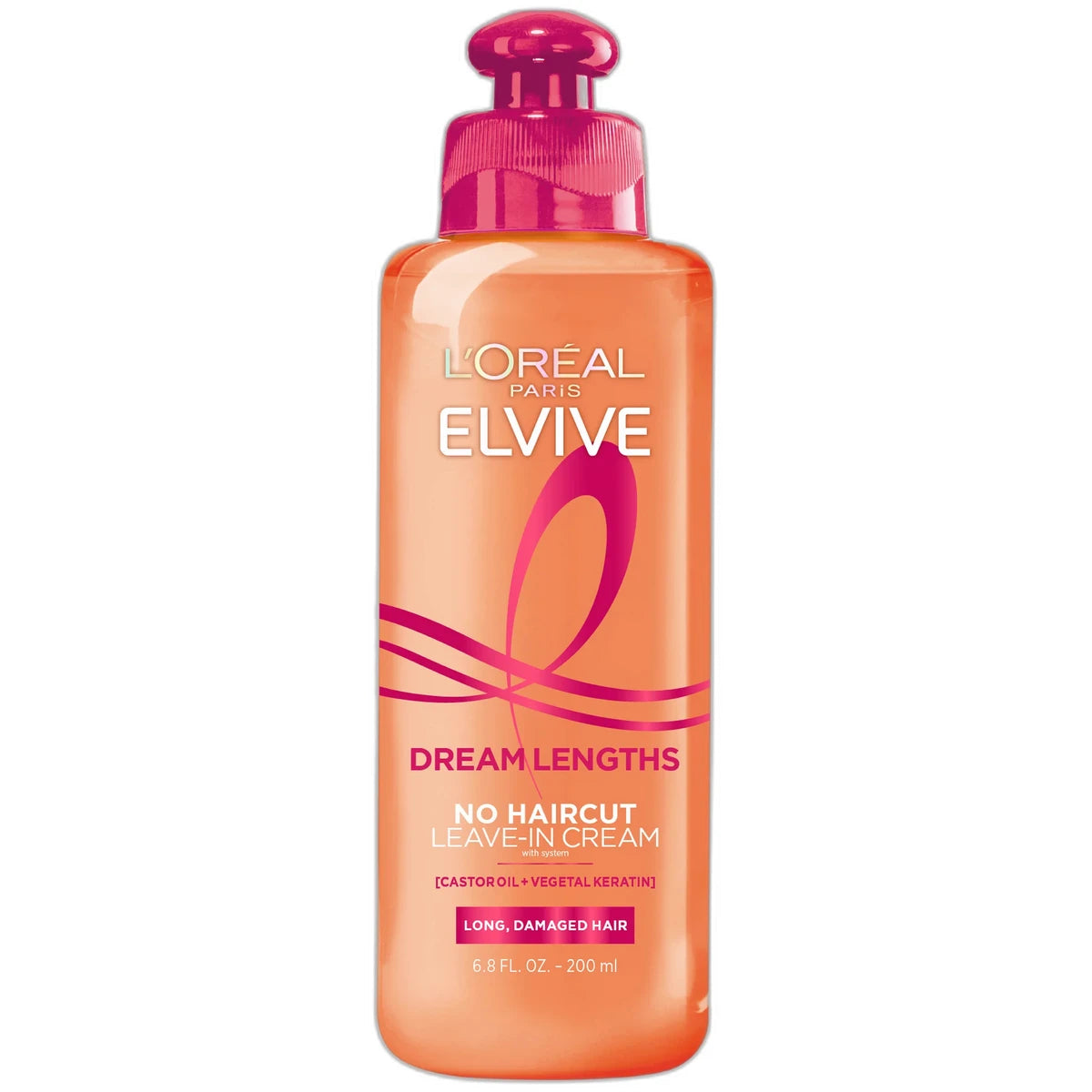 Loreal Paris Elvive Dream Lengths No Cut Cream 6.8Oz (Pack of 6)
