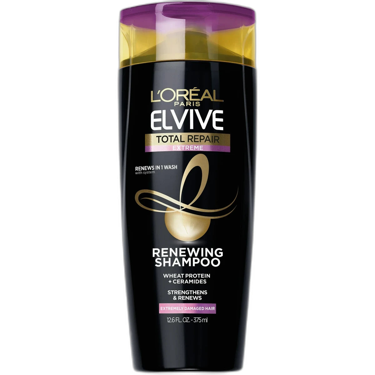 Loreal Paris Elvive Total Repair Extreme Renewing Hair Shampoo 12.6Oz (Pack of 6)