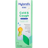 Hyland s Naturals Kids Cold & Cough Nighttime Relief Liquid 4 fl Oz (Pack of 24)