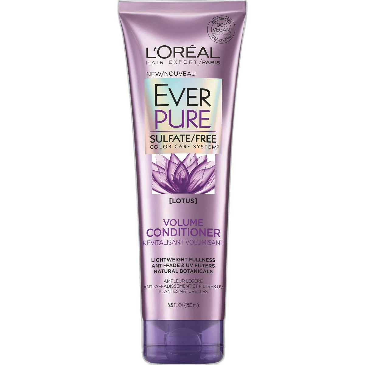 LOreal Paris EverPure Sulfate Free Volume Conditioner Lotus 8.5Oz (Pack of 6)