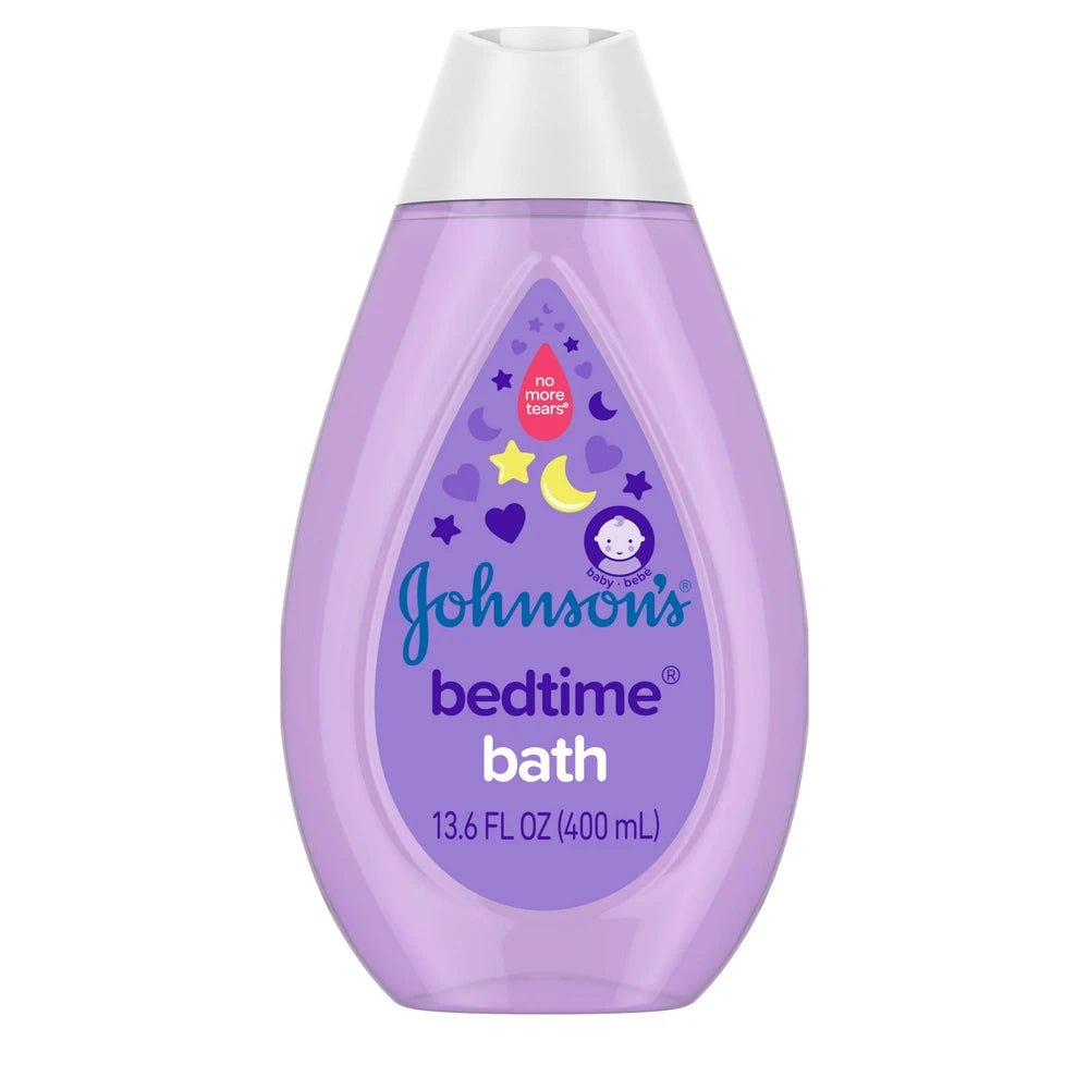 Johnson s Tear-Free Bedtime Baby Bath Soothing Aromas 13.6 fl Oz (Pack of 24)