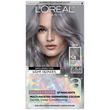 LOreal Paris Feria Multi-Faceted Shimmering Permanent Hair Color S1 Smokey Silver 8oz (Pack of 12)