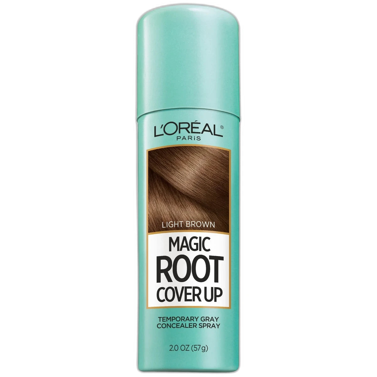 LOreal Paris Magic Root Cover Up Temporary Gray Concealer Spray Light Brown 2Oz (Pack of 12)
