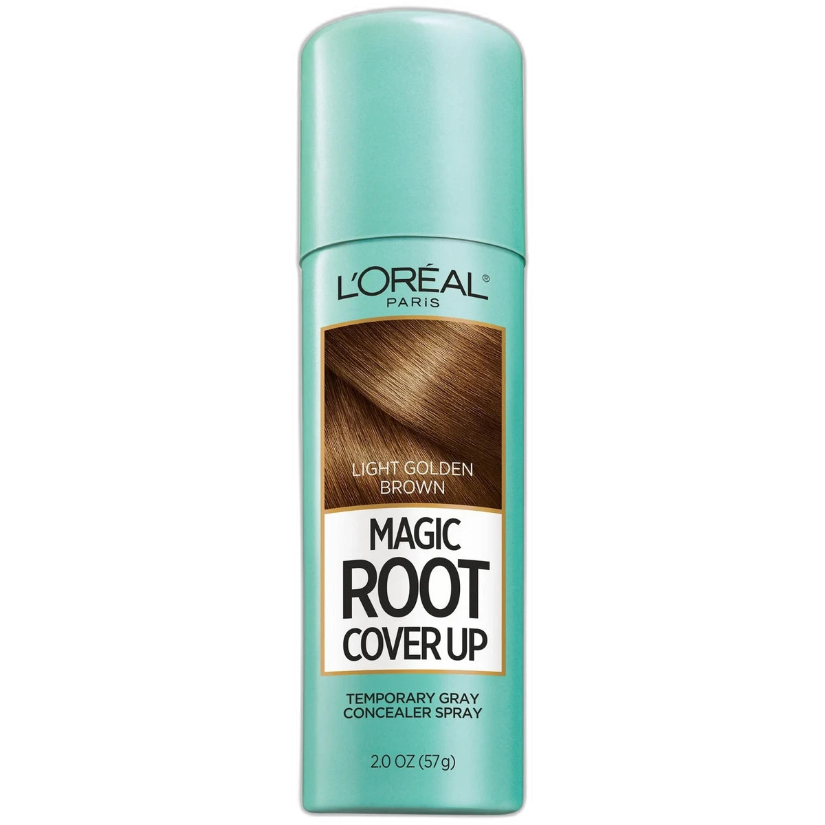Loreal Paris Magic Root Cover Up Temporary Gray Concealer Spray Light Golden Brown 2Oz (Pack of 12)