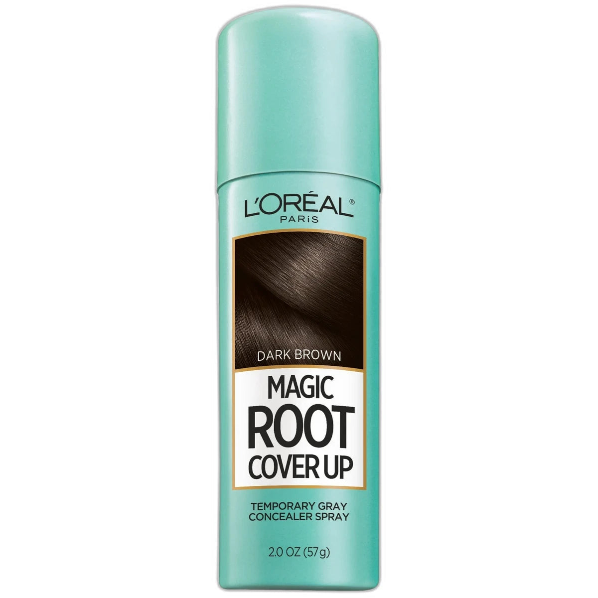Loreal Paris Root Cover Up Dye Temporary Gray Concealer Spray Dark Brown 2Oz (Pack of 12)