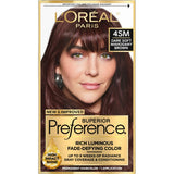 Loreal Paris Superior Preference Luminous Fade Defying Color 4Sm Dark Soft Mahogany Brown 8Oz (Pack Of 12)