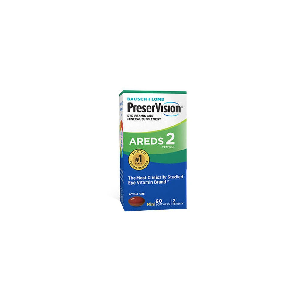 PreserVision AREDS 2 Eye Vitamin &amp; Mineral with OCUSorb Contains Lutein &amp; Zeaxa 0.7 Oz (Pack of 24)