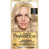 Loreal Superior Preference Hair Color 9A Light Ash Blonde 8Oz (Pack Of 12)