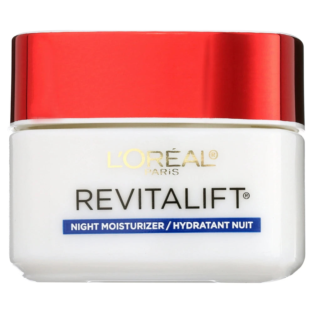 L'Oreal Paris Revitalift Anti-Wrinkle + Firming Night Cream 1.7 Oz (Pack of 24)