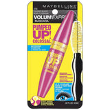 Maybelline Volum Express Pumped Up Colossal Waterproof Mascara Classic Black 0.32Oz (Pack of 72)