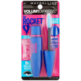 Maybelline Volum Express The Rocket Waterproof Mascara Very Black 0.3Oz (Pack of 72)