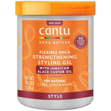 Cantu Shea Butter Maximum Hold Strengthening Styling Gel 18.5Oz (Pack of 12)