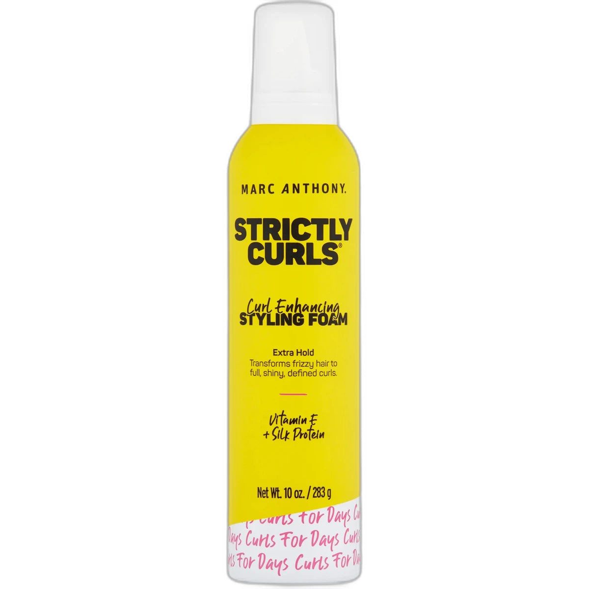 Marc Anthony Strictly Curls Curl Enhancing Styling Foam for Hair 10Oz (Pack of 6)