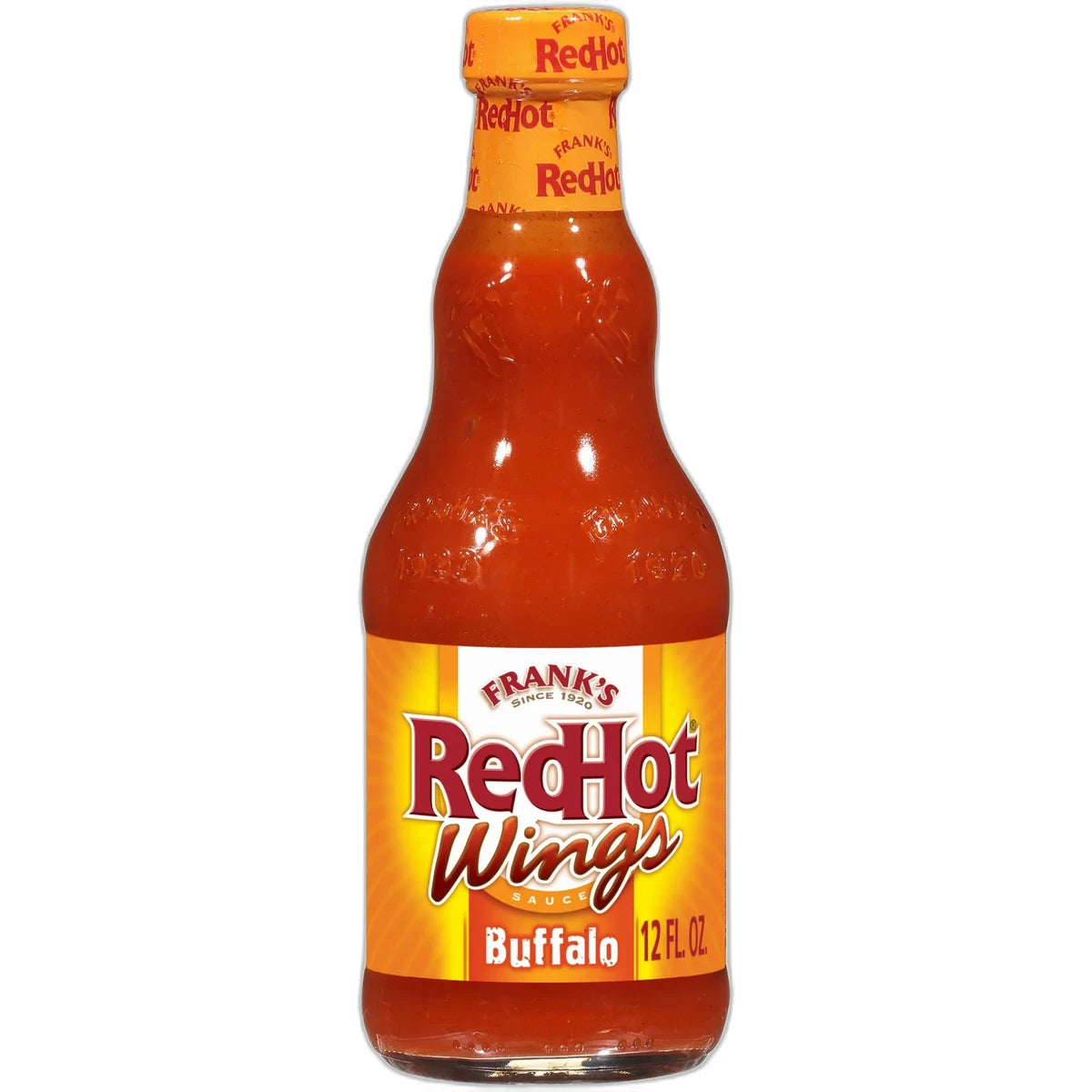 Franks RedHot Buffalo Wings Sauce 12Oz (Pack of 12)