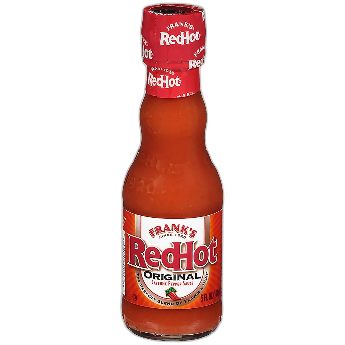 Franks RedHot Original Cayenne Pepper Hot Wing Sauce 5Oz (Pack of 12)