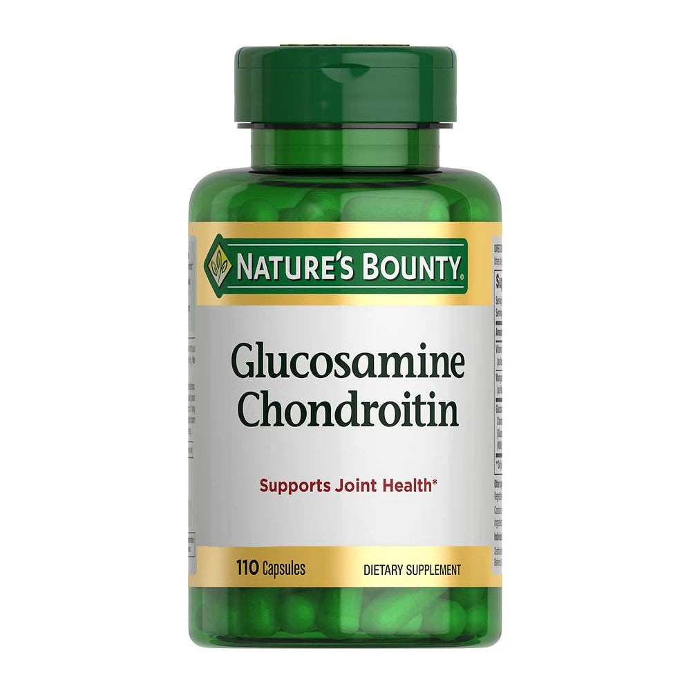 Nature s Bounty Glucosamine Chondroitin Capsules 110 Ct (Pack of 24)