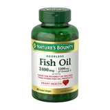 Nature s Bounty Fish Oil Softgels Double Strength 2400 Mg 90 Ct (Pack of 24)