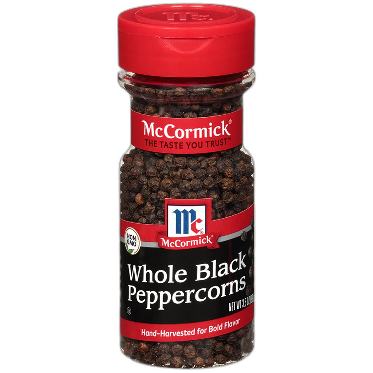 Mc Cormick Black Pepper Whole 3.5Oz (Pack of 12)