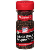 Mc Cormick Black Pepper Whole 3.5Oz (Pack of 12)