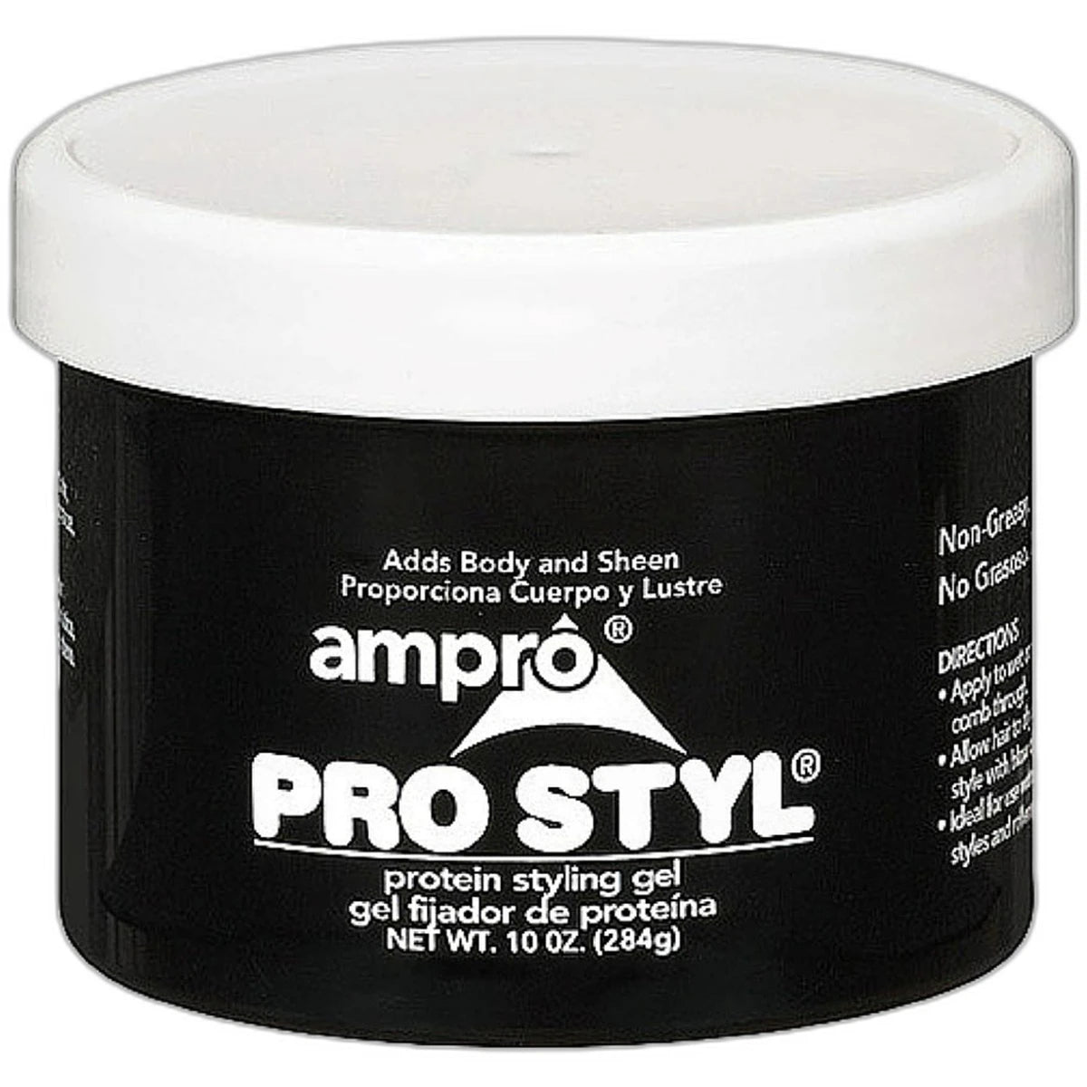 Ampro Pro Styl Protein Hair Styling Gel 10Oz (Pack of 6)