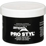 Ampro Pro Styl Protein Hair Styling Gel 10Oz (Pack of 6)